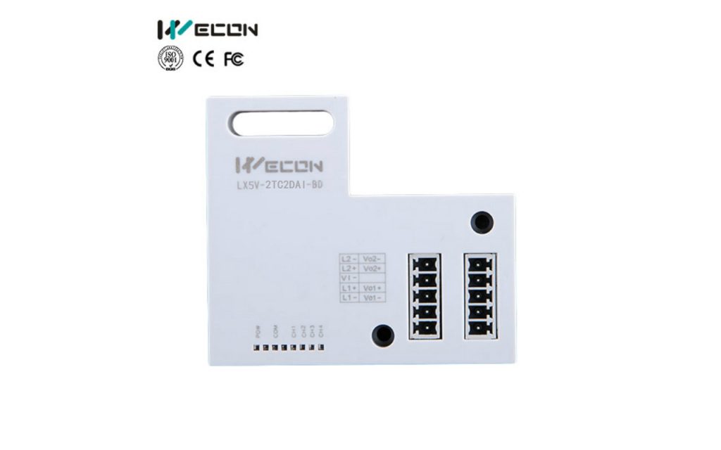 BD Module: LX5V-2TC2DAI-BD - Wecon PLC